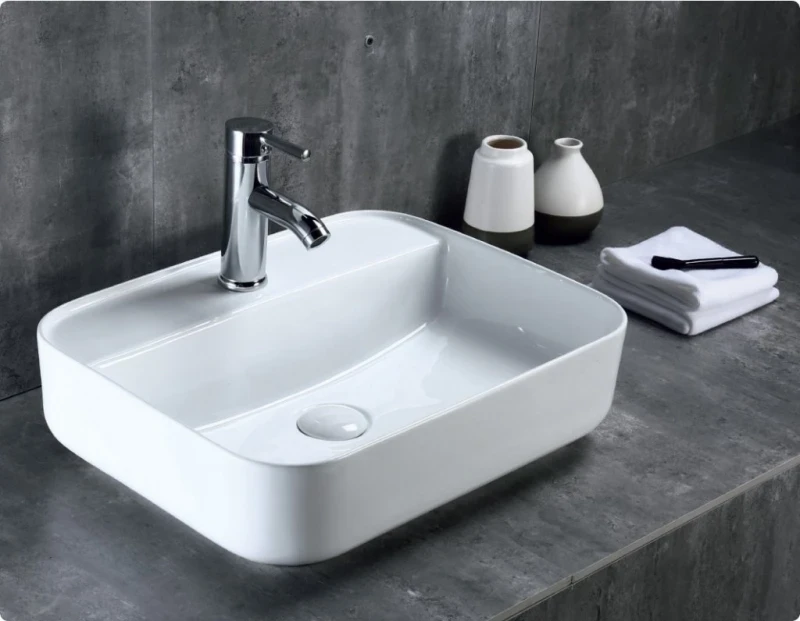 Раковина-чаша BelBagno 50 BB1321 Белая фаянс накладная