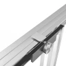 Душевой уголок Vincea Slim Soft 120x90 VSR-1SS9012CLBN профиль Брашированный никель стекло прозрачное