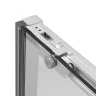 Душевой уголок Vincea Slim Soft 120x90 VSR-1SS9012CLBN профиль Брашированный никель стекло прозрачное