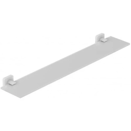 Стеклянная полка Kludi Vela S 2597353 Белая матовая