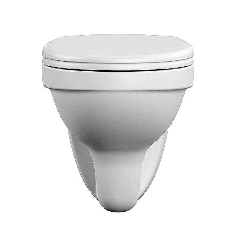 Комплект унитаза Cersanit Delfi TPL S-MZ-DELFI-PL с инсталляцией Viega Prevista Dry 8524.14 792596 с сиденьем Микролифт и клавишей смыва Хром фарфор подвесной