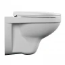 Комплект унитаза Cersanit Delfi TPL S-MZ-DELFI-PL с инсталляцией Viega Prevista Dry 8524.14 792596 с сиденьем Микролифт и клавишей смыва Хром фарфор подвесной