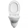Комплект унитаза Cersanit Delfi TPL S-MZ-DELFI-PL с инсталляцией Viega Prevista Dry 8524.14 792596 с сиденьем Микролифт и клавишей смыва Хром фарфор подвесной