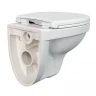 Комплект унитаза Cersanit Delfi TPL S-MZ-DELFI-PL с инсталляцией Viega Prevista Dry 8524.14 792596 с сиденьем Микролифт и клавишей смыва Хром фарфор подвесной