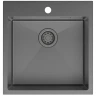 Кухонная мойка Iddis Haze 49 HAZ49GMi77 Графит матовый