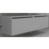 Тумба Boheme Armadi Art Flat Vallessi Uno-S 140 897-140-W подвесная Белый глянец МДФ / ЛДСП