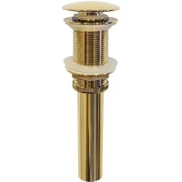 Донный клапан Comforty DK-01G 00-00013474 click-clack Золото Золото