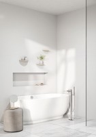 Смеситель для ванны Kludi Zenta SL 485900565 Хром латунь на пол