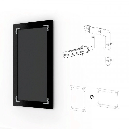 Зеркало Evoform Exclusive 90х60 Барокко золото стекло