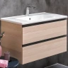 Тумба под раковину Boheme Armadi Art Capolda 85 849-085-LW подвесная Light Wood МДФ / ЛДСП