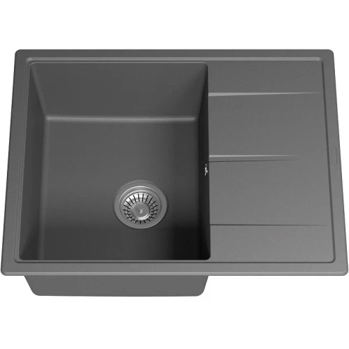 Кухонная мойка Misty Titan 65 TIT-65х51-04 Серый шелк
