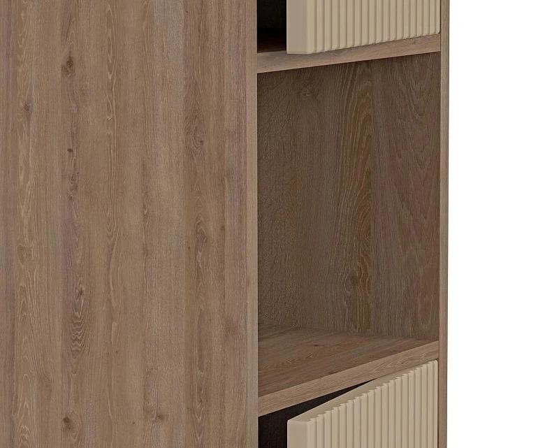 Шкаф пенал Cersanit Classic Ribble 35 69281 подвесной цвет Бежевый