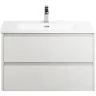 Тумба под раковину BelBagno Kraft 80 KRAFT-800-2C-SO-BO подвесная Bianco Opaco МДФ / ЛДСП