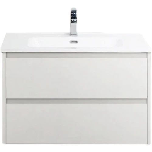 Тумба под раковину BelBagno Kraft 80 KRAFT-800-2C-SO-BO подвесная Bianco Opaco МДФ / ЛДСП
