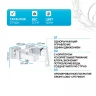 Смеситель для ванны Grohe Eurocube 23140000 Хром латунь на стену