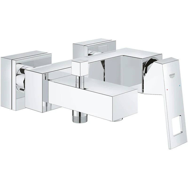 Смеситель для ванны Grohe Eurocube 23140000 Хром латунь на стену