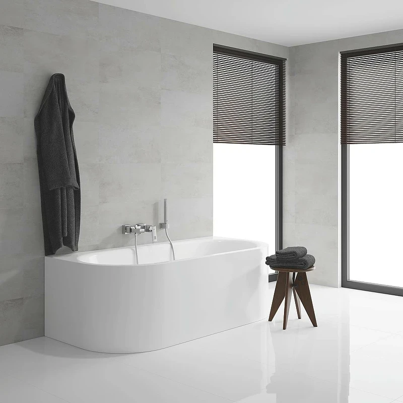 Смеситель для ванны Grohe Eurocube 23140000 Хром латунь на стену