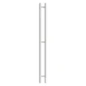 Электрический полотенцесушитель APEXTERMO Luna 1100x80 LN10111WM с крючками цвет Белый матовый