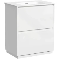 Тумба под раковину Sancos Libra Floor 70 LB70FW Белый глянец МДФ / ЛДСП