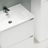 Тумба под раковину Sancos Libra Floor 70 LB70FW Белый глянец МДФ / ЛДСП