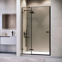 Душевая дверь RGW Stilvoll SV-004-B 160 353200416-14 профиль Черный стекло прозрачное