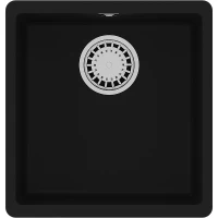 Кухонная мойка Lemark Sinara 400-U 9910061 Антрацит искусственный камень (литьевой мрамор) встраиваемый