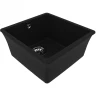 Кухонная мойка Lemark Sinara 400-U 9910061 Антрацит искусственный камень (литьевой мрамор) встраиваемый