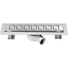 Душевой лоток Vincea Optima 80 SAY.601.80.P.BLOK с решеткой Хром