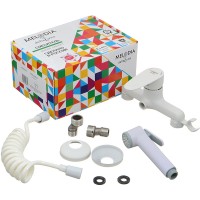 Гигиенический душ со смесителем Melodia della vita Moderno MDV35151wt Белый
