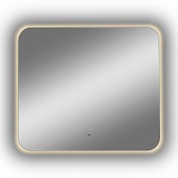 Зеркало Континент Burzhe 800х700 ЗЛП2457 с подсветкой с бесконтактным выключателем стекло