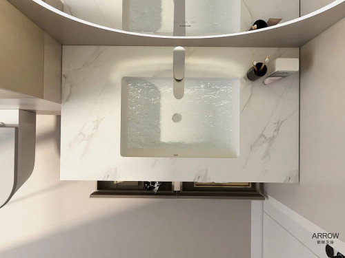 Тумба под раковину Arrow 90 ADGMD9G4035WF-DJA_1 цвет Хаки меламин