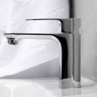 Смеситель для раковины WasserKRAFT Dinkel 5803 Хром латунь