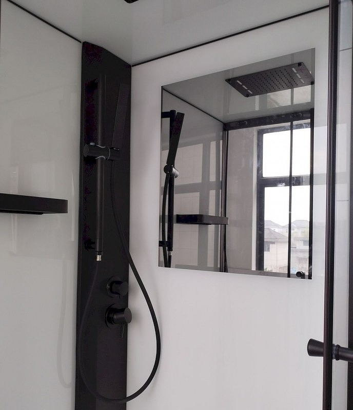 Душевая кабина Esbano Muse ESM-108CKR 100x80 L ESKM108CKRL без гидромассажа