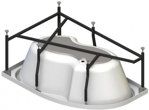 Акриловая ванна Radomir Vannesa Ирма 169х110 R 2-01-0-2-1-217 Белая без гидромассажа