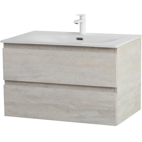 Тумба под раковину Cezares Molveno 90 MOLVENO-90-2C-SO-LB подвесная Legno Bianco МДФ / ЛДСП