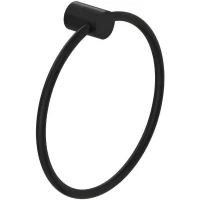 Кольцо для полотенец Kludi Vela R 5897839 Черное матовое