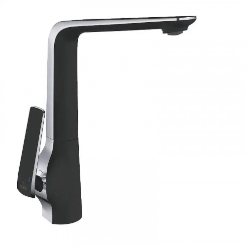 Смеситель для кухни Rose R1313H цвет Черный Хром