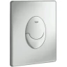 Комплект унитаза Duravit Architec 45720900A1 с инсталляцией Grohe Rapid SL 38721001 с сиденьем Микролифт и клавишей смыва Хром