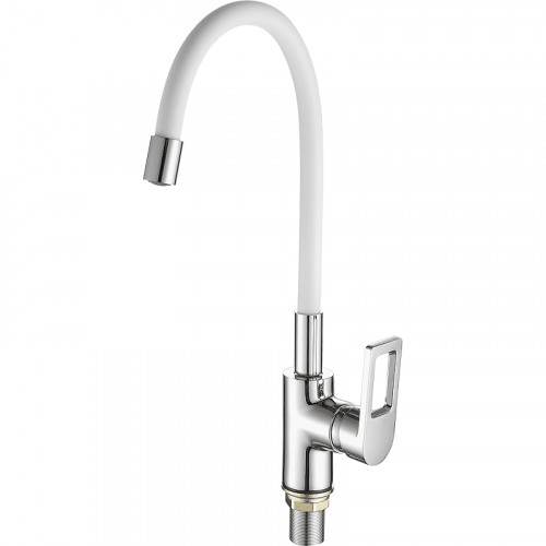 Смеситель для кухни Fashun A4253+B03 цвет Хром Белый