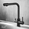 Cмеситель для кухни Ceruttispa Лаура (Laura) B CT12125 12125 цвет Черный матовый