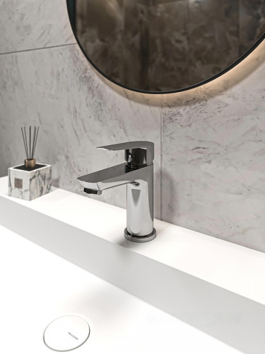 Смеситель для раковины Knotlor Ecoflow KN-10 цвет Хром