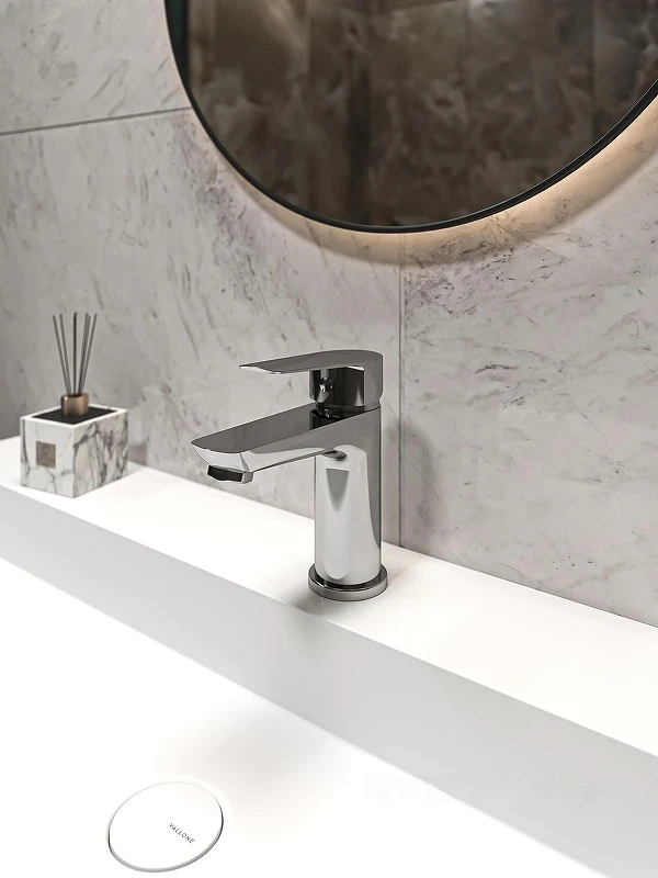 Смеситель для раковины Knotlor Ecoflow KN-10 цвет Хром