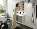 Смеситель для раковины Hansgrohe Finoris 76010670 Черный матовый латунь