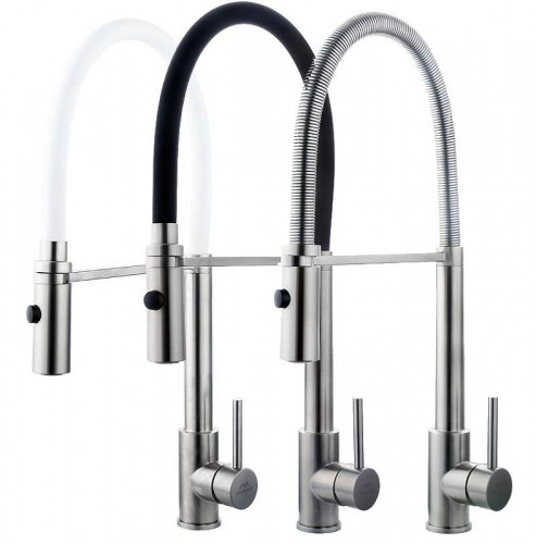 Смеситель для кухни Fashun A54111-3 цвет Сатин