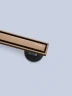 Душевой лоток AltroBagno Supremo 60 071231 BC с решеткой цвет Медь матовая / под плитку