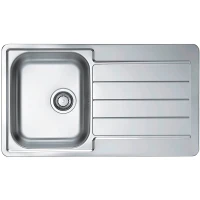 Кухонная мойка Alveus Line Max 20 SAT-90 860x500 1144640 Сатинированная сталь нержавеющая сталь встраиваемый