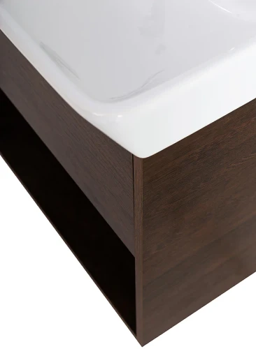 Тумба под раковину BelBagno Neon 60 NEON-600-1C-SO-RS подвесная Rovere Scuro МДФ / ЛДСП