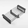 Кухонная мойка Wisent 50 WS35044B/W02-114B/W405B/W302644B/W4355-3-U со смесителем цвет Графит