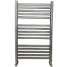 Водяной полотенцесушитель Ника Modern ЛМ 6 100x50 Matt antique silver 15 перекладин нержавеющая сталь