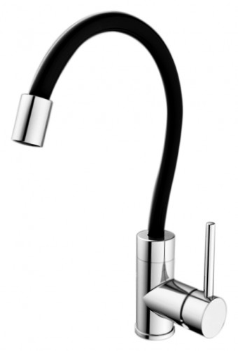 Смеситель для кухни Iddis Kitchen 360 K36SBJBi05 черный/хром на столешницу